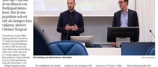 Att propagera för blankröst den 9 juni är populism