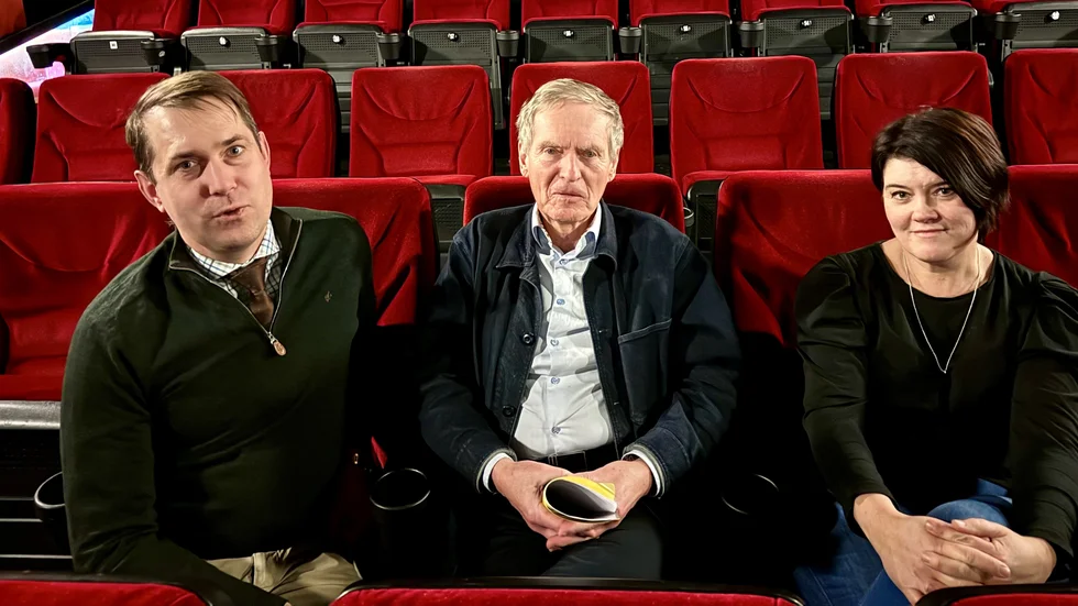 Klas Darlin, Lennart Nilsson och Sandra Vegis sitter i styrelsen för Strängnäs Filmstudio. 