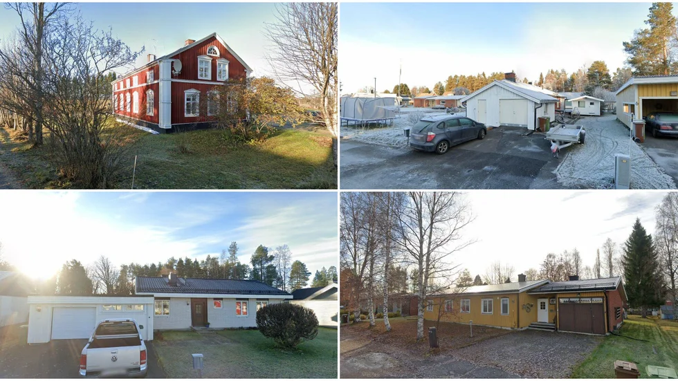 Markskogsvägen 74, Vallstensgatan 8, Kornvägen 12 och Svingelstigen 18