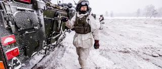 Soldaternas tuffa utmaning inför jätteövningen: Snö och kyla