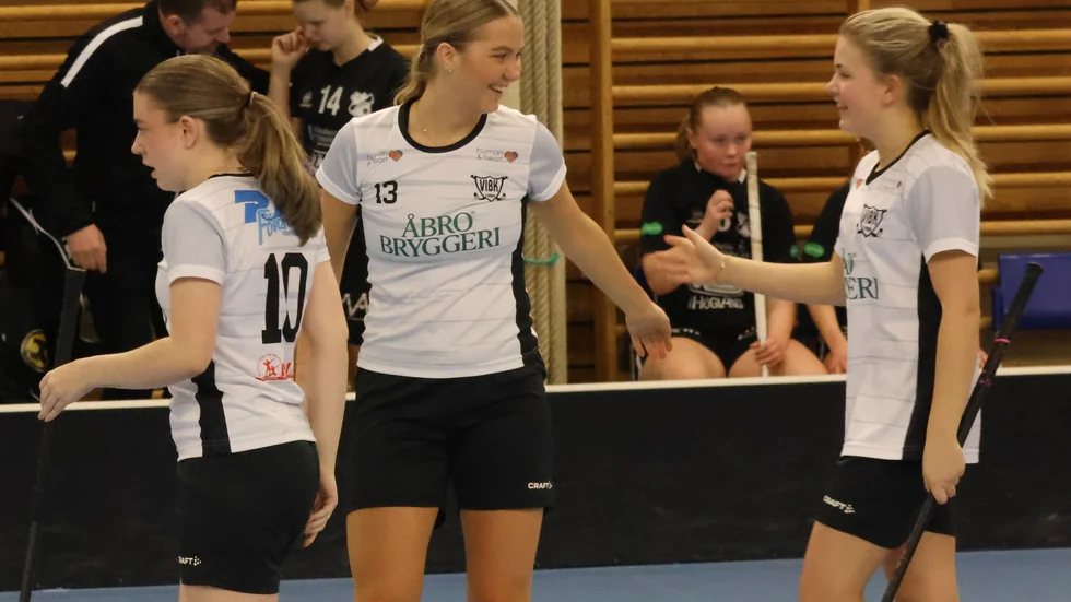 Svea Backstad och Nelly Widéen låg bakom flera av VIBK:s mål mot Nässjö.