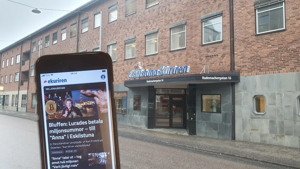 Styrs Eskilstuna-Kuriren endast av antalet klick? frågar sig skribenten. Tidningens chefredaktör svarar och förklarar.