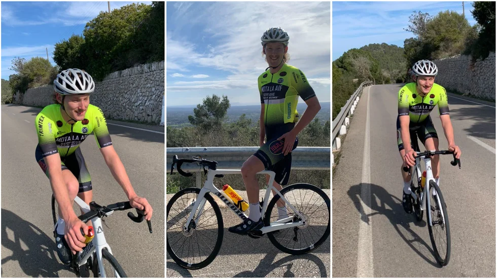 Albin Stålberg har bytt södra Spanien mot ett träningsläger på Mallorca. Nyköpingskillen trivs verkligen i sin nya klubb.