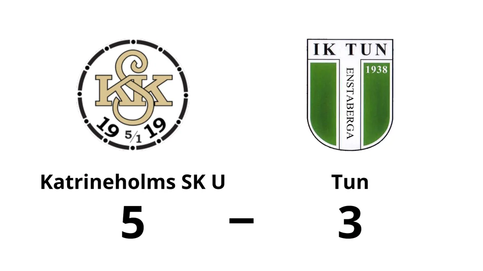 Katrineholms SK U vann mot IK Tun