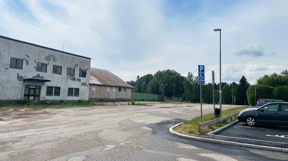 I närheten av stationen i Skyttorp finns flera industribyggnader som skulle kunna ersättas med bostäder, om fastighetsägaren vill.