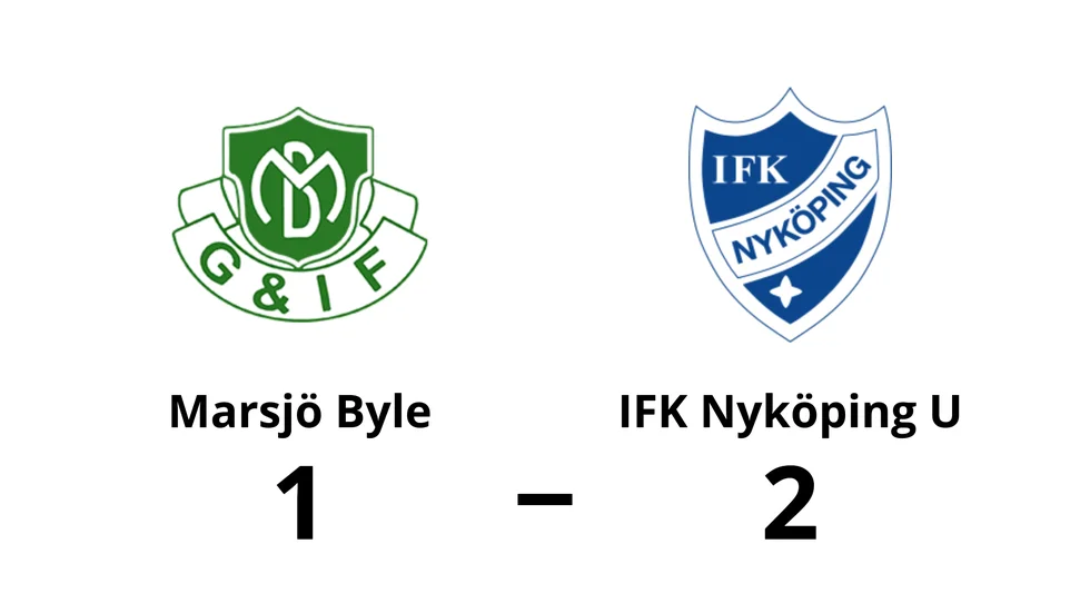 Marsjö-Byle GoIF förlorade mot IFK Nyköping U