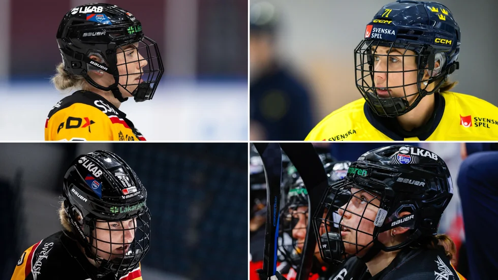 Luleåspelarna Ronja Savolainen, Anna Kjellbin, Noora Tulus och Daniela Pejsova lär alla gå PHWL-draften natten till tisdagen. 