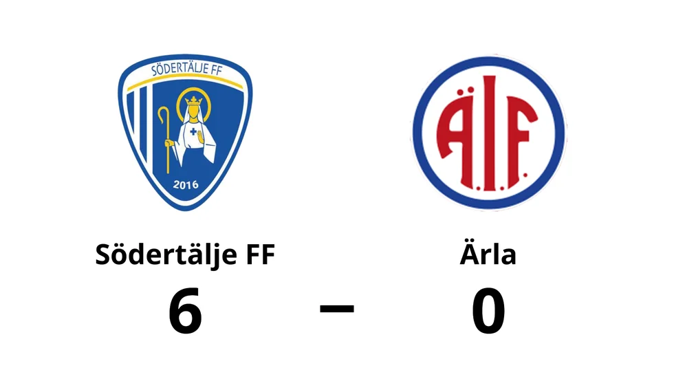 Södertälje FF vann mot Ärla IF