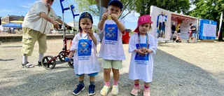 Full fart i Stadsparken – på Olympiadagen