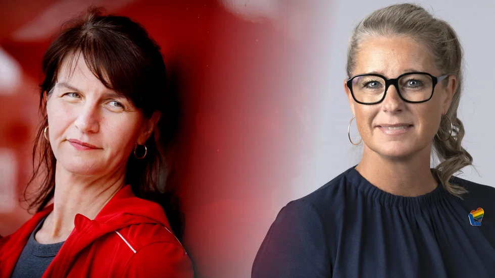 Såväl Vänsterpartiets Maria Chergui som Liberalernas Camilla Cederlöf är kritiska till majoritetens beslut att lägga ner högstadiet på Årbyskolan.