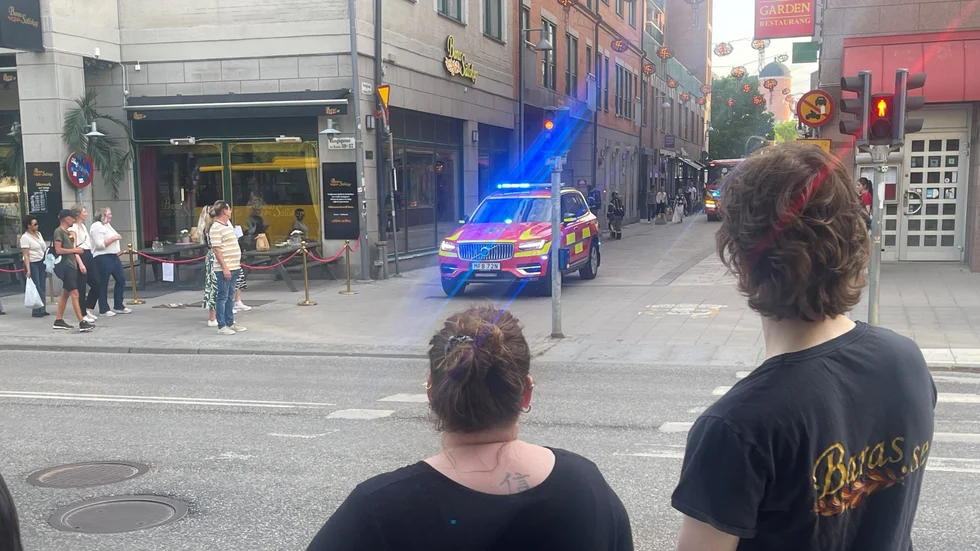 Krogen Baras har utrymts. 