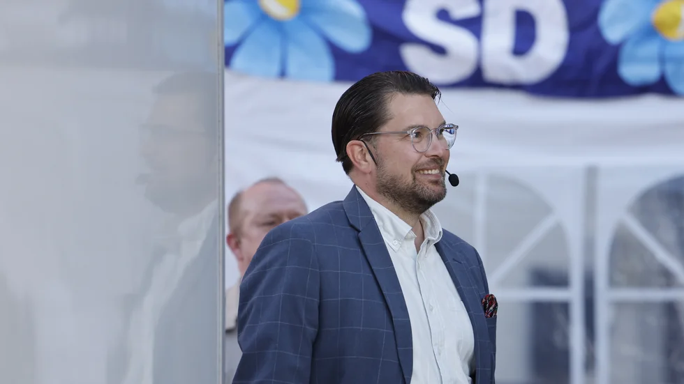 Jimmie Åkesson, SD:s partieledare.