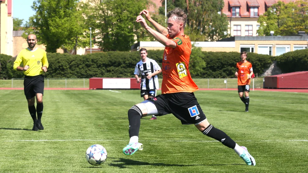 Emil Hodin blev stor hjälte för FC Gute.