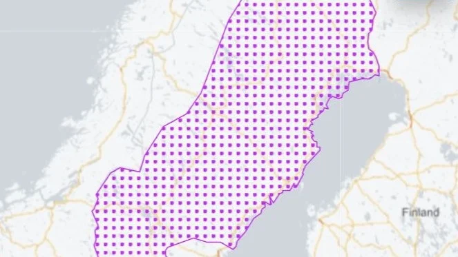 SMHI varnar för gräsbrand i stora delar av Norrland även på söndagen.