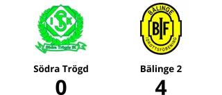 Förlust mot Bälinge 2 för Södra Trögd