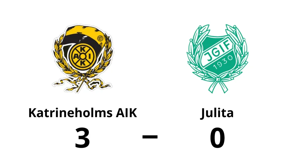 Katrineholms AIK vann mot Julita GoIF