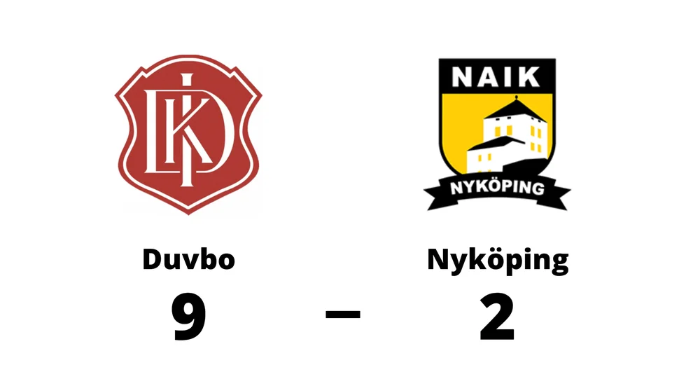 Duvbo IK vann mot Nyköpings AIK