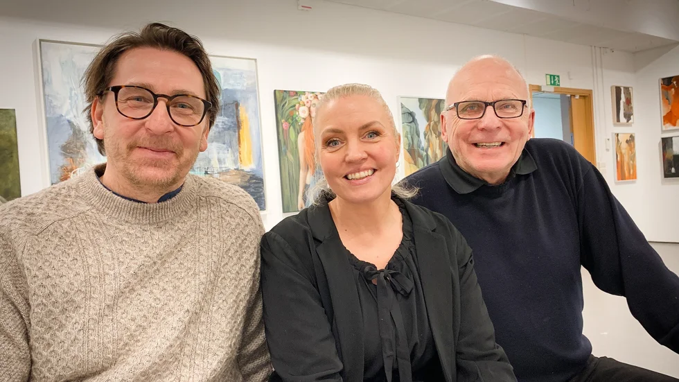 Tre konstnärer, tre stilar, en vernissage – Andreas Johansson, Malin Östlund och Mats Svensson.