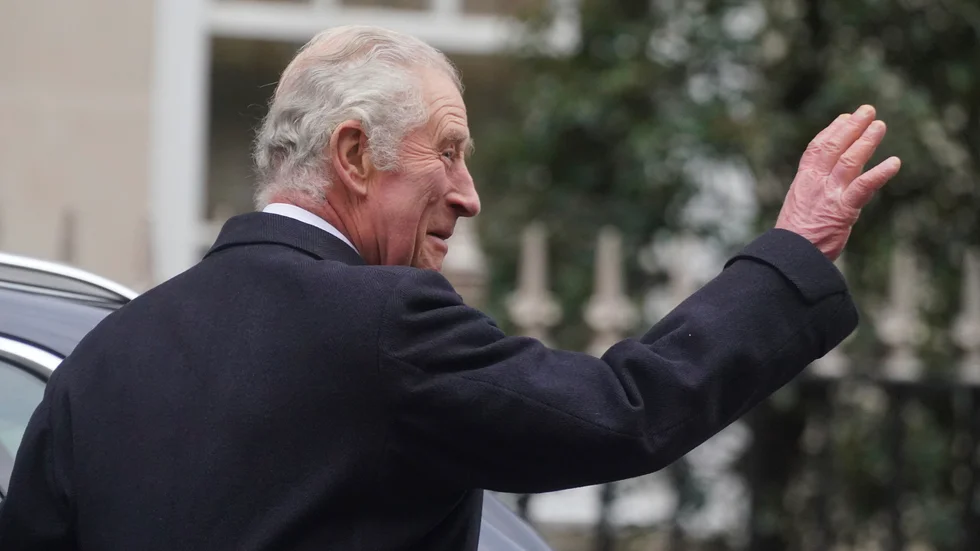 Storbritanniens kung Charles. Arkivbild.