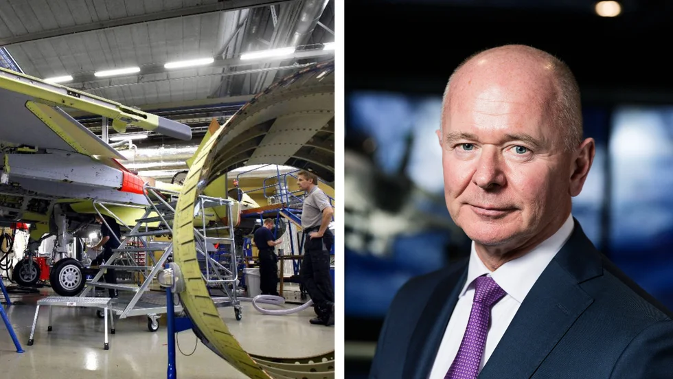 Saabs vd, Micael Johansson, har förhoppningar om att fler länder ska beställa Jas 39 Gripen. 