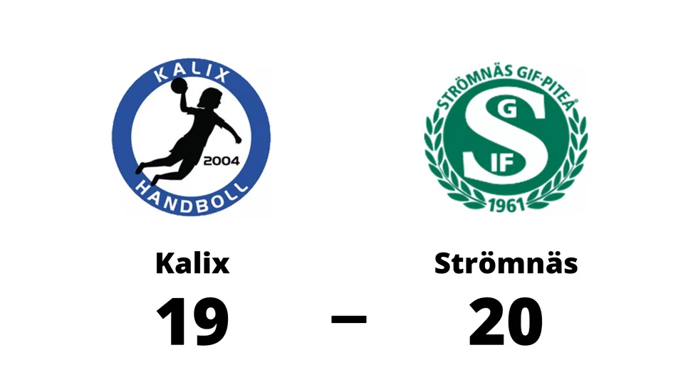Kalix HK förlorade mot Strömnäs GIF