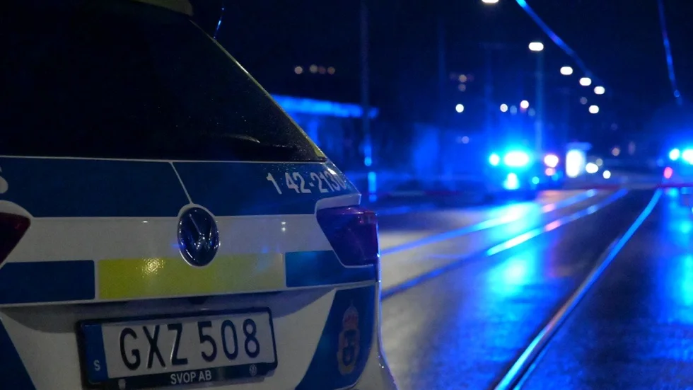 Bilden är inte tagen i natt.