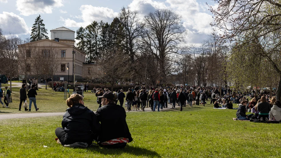 Valborg i Ekonomikumparken 2023.