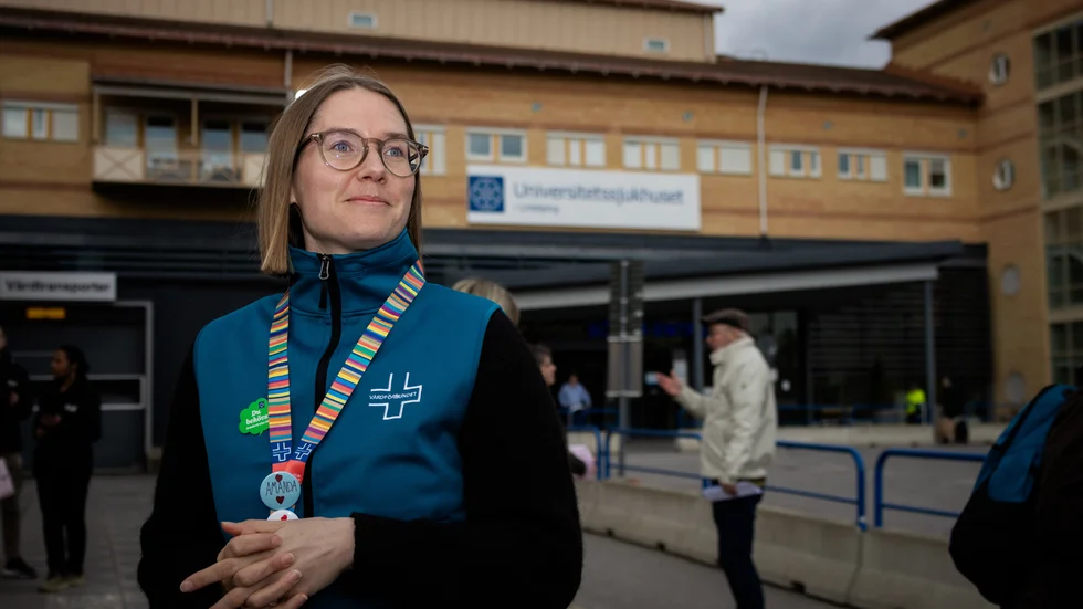 Amanda Barkarö är lokal konfliktledare för Vårdförbundet i Östergötland.