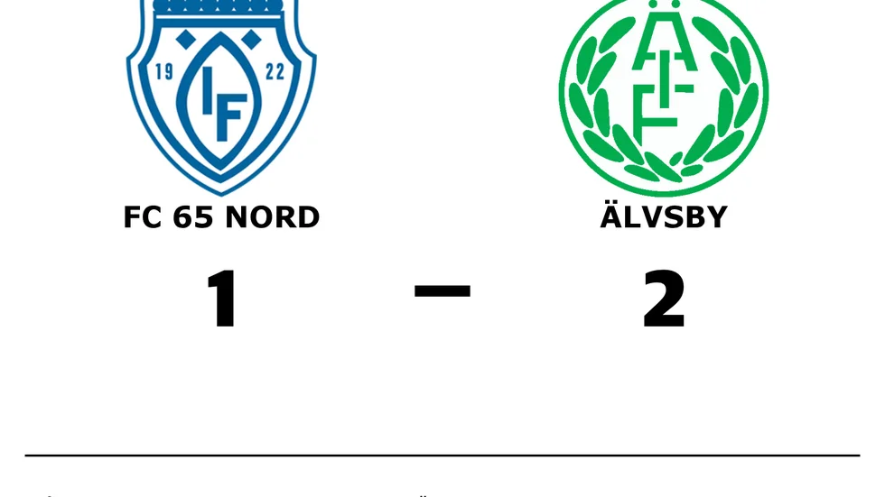 FC 65 Nord förlorade mot Älvsby IF