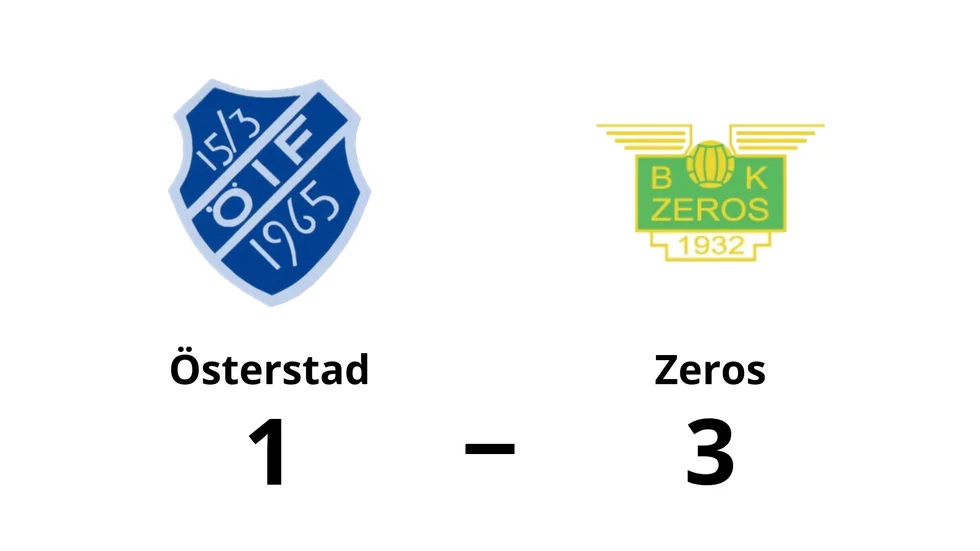 Österstads IF förlorade mot BK Zeros