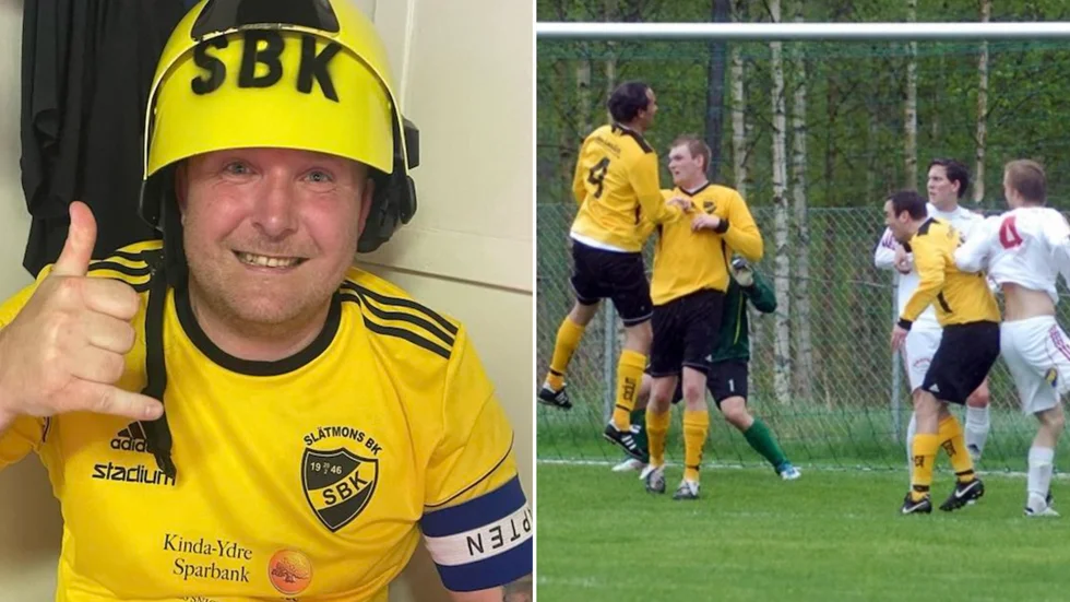 Äntligen! Efter flera års väntan vet Kristoffer Sjöqvist hur det känns att vinna med Slätmons BK.