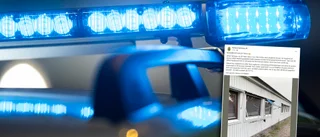 Ungdomar sågs springa från skolbrand – söks av polisen