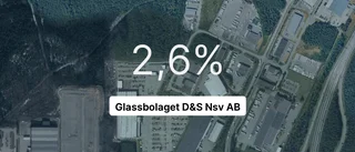 Pilarna pekar nedåt i rapporten från Glassbolaget D&S Nsv AB