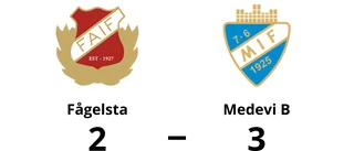 Olliwer Hampe i målform när Medevi B vann