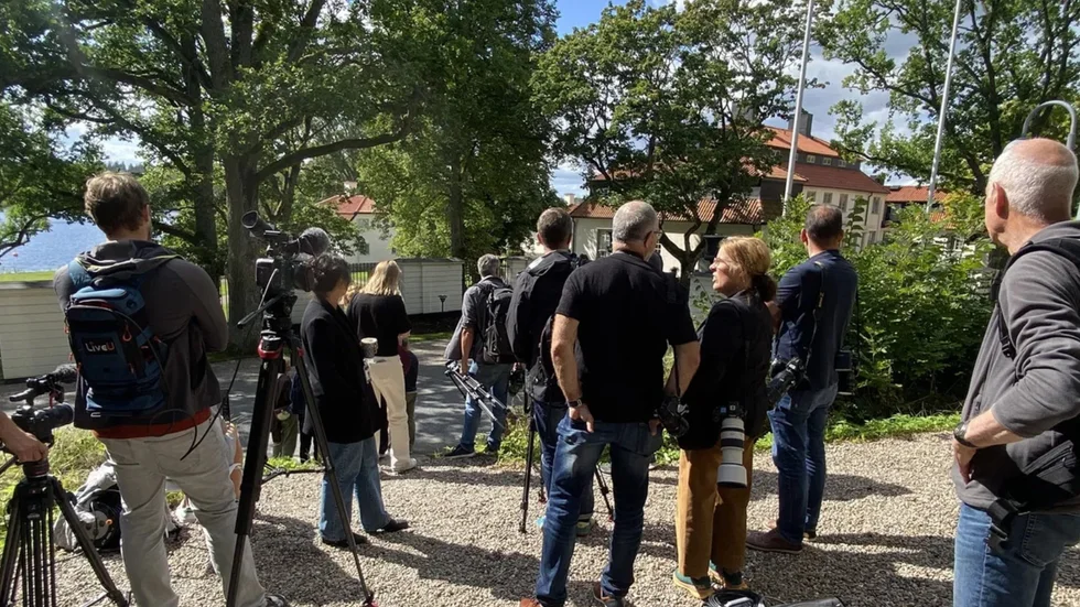 Mycket press på plats. Vi också. Följ vår liverapportering nedan.