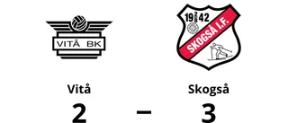 Seger för Skogså efter rivstartade mot Vitå