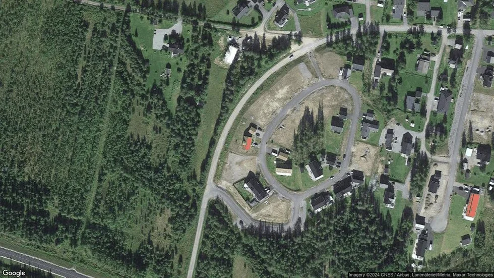 Området kring Slåtterslingan 18