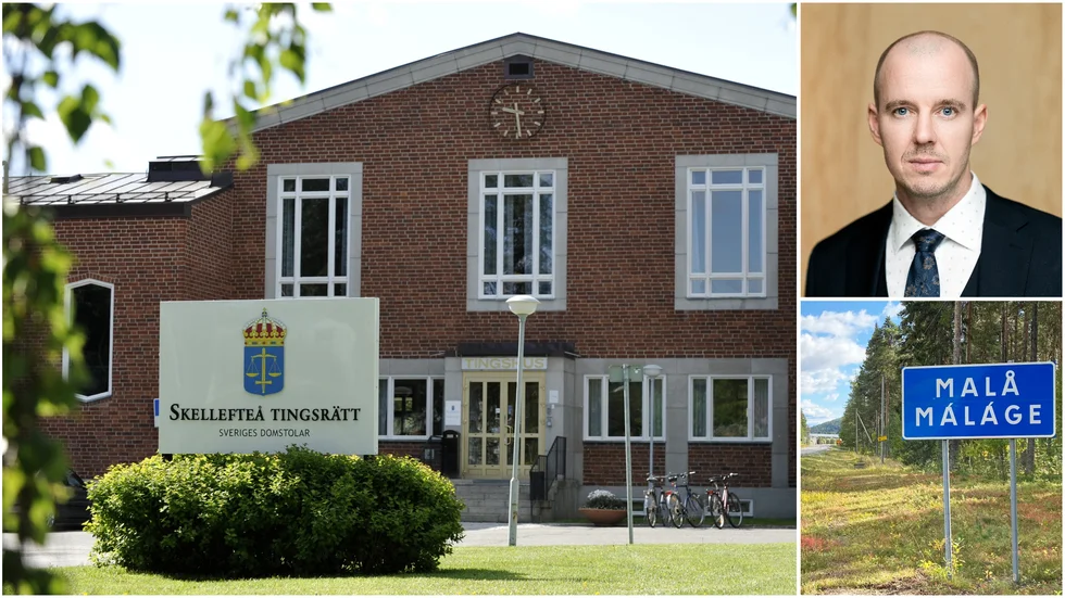 Det var våren 2022 som bolaget köpte fastigheter och etablerade sig i Malå. De händelser som ligger till grund för åtalet har ägt rum mellan januari och november 2023. Advokat Jens Nyström är affärsmannens försvarare.