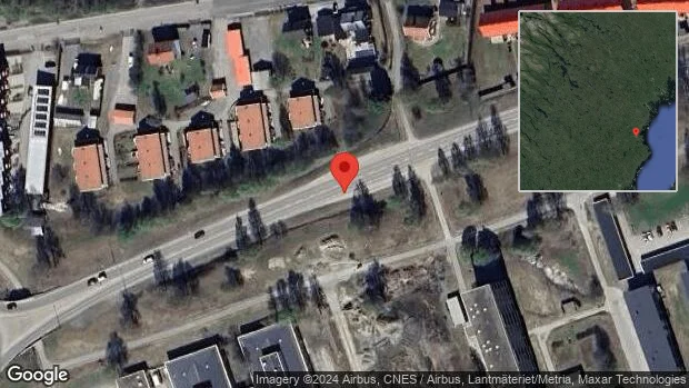 Större olycka på väg 829