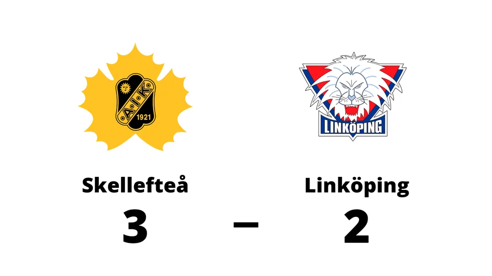 Skellefteå AIK vann mot Linköping HC
