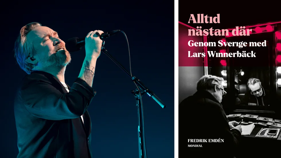 Vem är egentligen Lars Winnerbäck? En hel del svar får vi i den nya boken "Alltid nästan där – Genom Sverige med Lars Winnerbäck" (Mondial) av Fredrik Emdén.   
