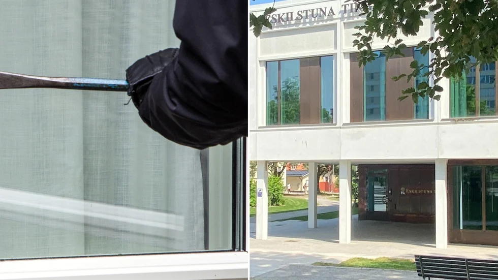 En man har häktats vid Eskilstuna tingsrätt, tre dagar efter en grov stöld i Mariefred.
