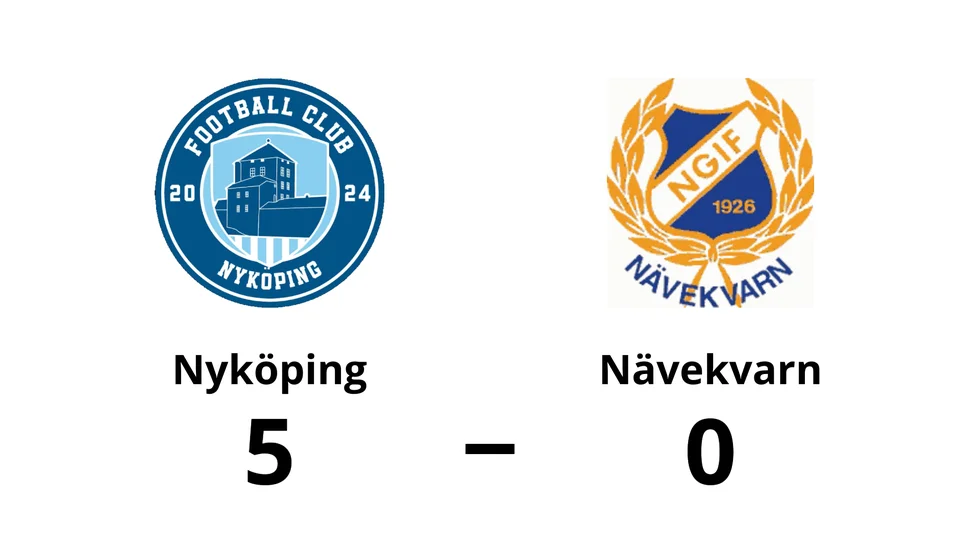 FC Nyköping vann mot Nävekvarns GoIF