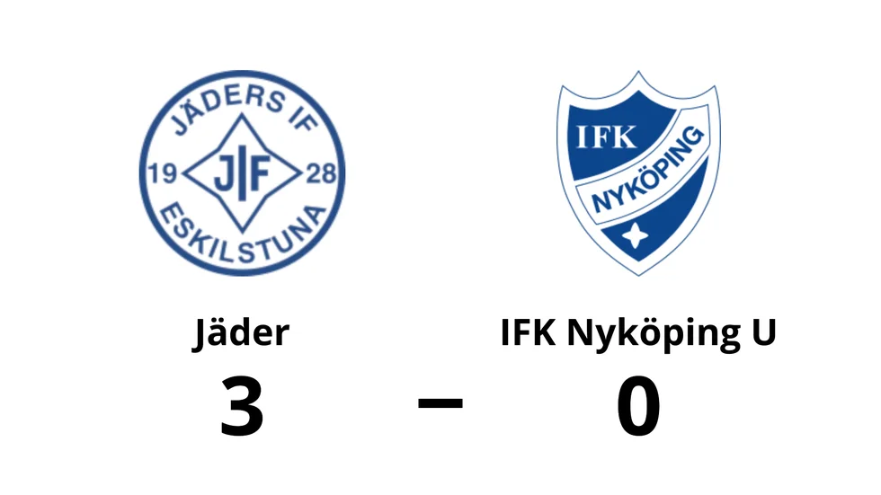 Jäders IF vann mot IFK Nyköping U