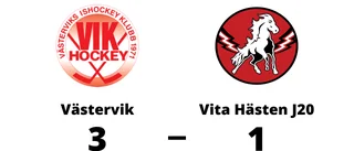 Västervik tog hem segern mot Vita Hästen J20
