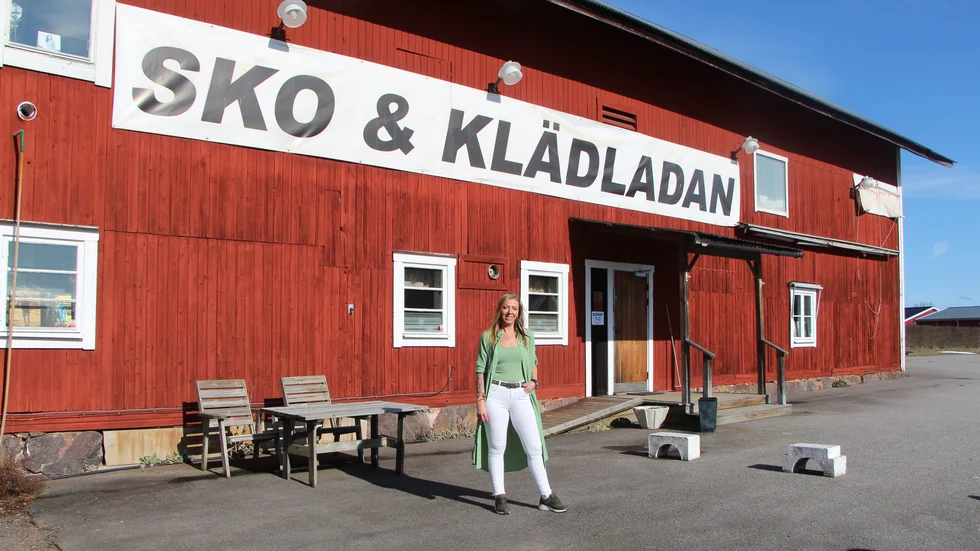 Camilla Jonsson började som anställd i ladan för över 20 år sedan – nu ska hon hyra hela för att bedriva sin verksamhet. 