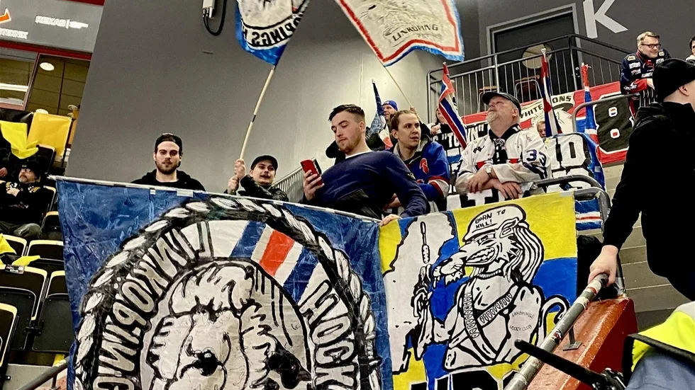 White Lions intog bortastå - här var de första som kom på plats. 