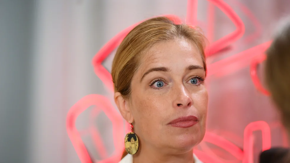 Annika Strandhäll (S) tar fram förslag på ny arbetsmarknadspolitik för Socialdemokraterna. Arkivbild.