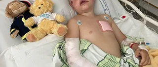 Lucas, 8, överlevde svåra olyckan: "Jag kommer att dö"