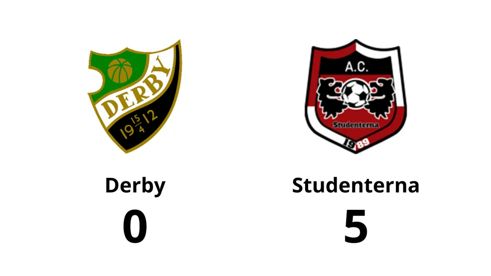 BK Derby förlorade mot AC Studenterna